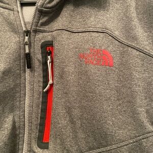 Men’s light weight medium gray North face